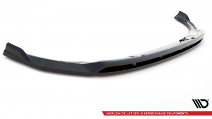 Spojler pod nárazník lipa V.2 Audi e-tron černý lesklý plast
