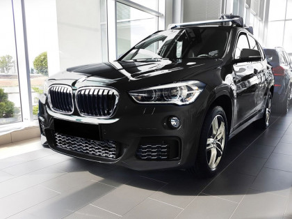 Ochranná lišta zadního nárazníku - PERFORMANCE CARBON EDITION - BMW  X1 F48  2015-2019  měděná/měděný karbon