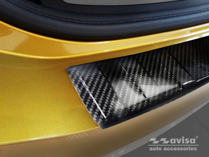 Ochranná lišta zadního nárazníku BMW X2 F39 M-paket 2018- karbonová