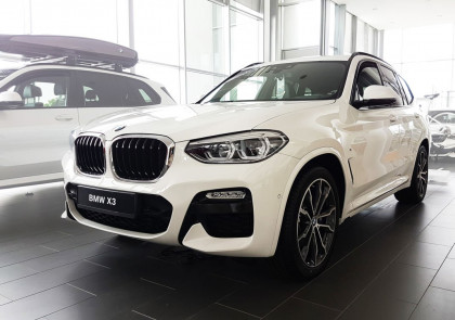 Ochranná lišta zadního nárazníku - PERFORMANCE CARBON EDITION - BMW X3 G01 měděná/měděný karbon