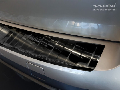 Nerezová ochranná lišta zadního nárazníku pro BMW X5 IV G05 M-paket 2018- černá