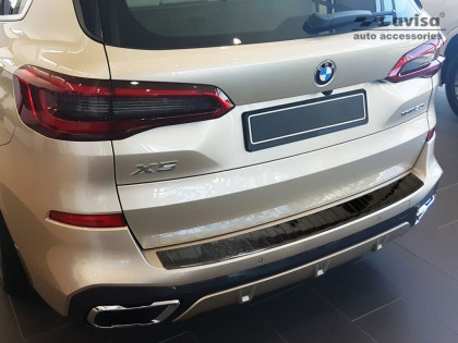 Ochranná lišta zadního nárazníku pro BMW X5 IV G05 M-paket 2018- karbonová