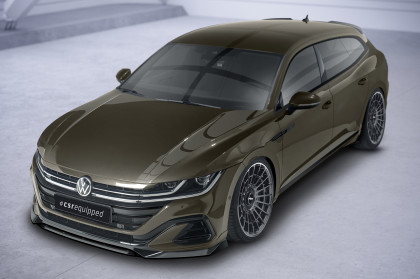 Spoiler pod přední nárazník CSR CUP pro VW Arteon R-Line 2020- carbon look lesklý