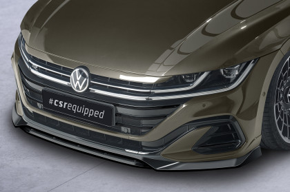Spoiler pod přední nárazník CSR CUP pro VW Arteon R-Line 2020- carbon look lesklý