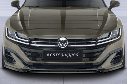 Spoiler pod přední nárazník CSR CUP pro VW Arteon R-Line 2020- carbon look lesklý