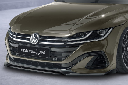 Spoiler pod přední nárazník CSR CUP pro VW Arteon R-Line 2020- carbon look lesklý