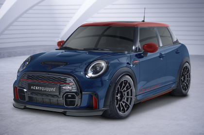 Spoiler pod přední nárazník CSR CUP pro Mini F55, F56, F57 2021- carbon look lesklý