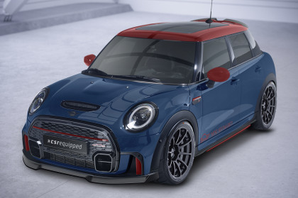 Spoiler pod přední nárazník CSR CUP pro Mini F55, F56, F57 2021- carbon look lesklý