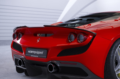 Křídlo, spoiler zadní CSR pro Ferrari F8 Tributo / Spider - carbon look lesklý