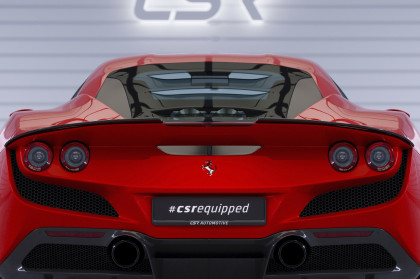 Křídlo, spoiler zadní CSR pro Ferrari F8 Tributo / Spider - carbon look matný