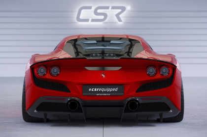 Křídlo, spoiler zadní CSR pro Ferrari F8 Tributo / Spider - carbon look matný