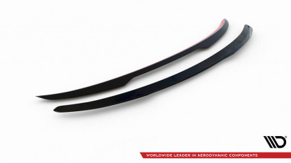 Prodloužení spoileru spodní Kia EV6 GT-Line Mk1 carbon look