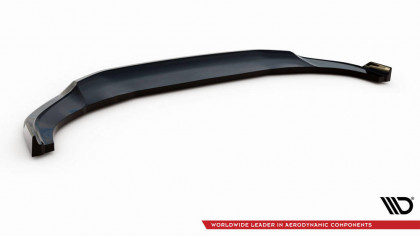 Spojler pod nárazník lipa V.2 Audi Q3 S-Line F3 černý lesklý plast