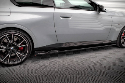 Prahové lišty V.1 BMW 2 Coupe M-Pack / M240i G42 carbon look