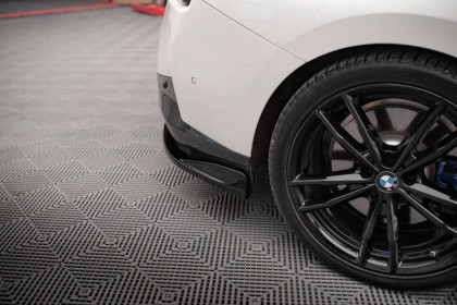 Splittery zadní boční V.1 BMW 2 Coupe M-Pack G42 černý lesklý plast