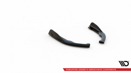 Splittery zadní boční V.1 BMW 2 Coupe M-Pack G42 černý lesklý plast