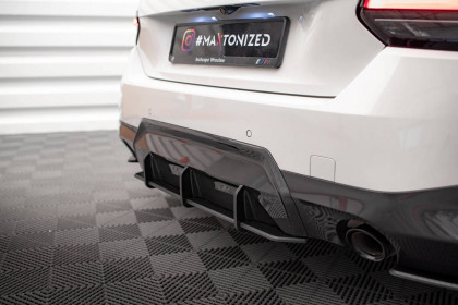 Spoiler zadního nárazníku Street pro BMW 2 Coupe M-Pack G42 černo červená