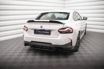 Spoiler zadního nárazníku Street pro BMW 2 Coupe M-Pack G42 černo červená