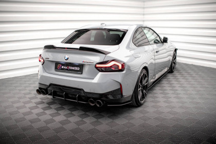 Spoiler zadního nárazníku Street pro BMW 2 Coupe 240i G42 černo červená
