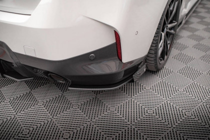 Splittery zadní boční Street Pro + flaps BMW 2 Coupe M-Pack G42 černé