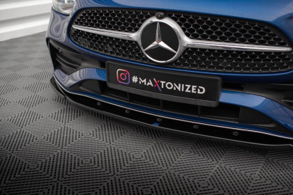 Spojler pod nárazník lipa V.2 Mercedes-Benz C AMG-Line W206 carbon look