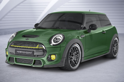 Spoiler pod přední nárazník CSR CUP pro Mini F55, F56, F57 JCW-Trim / JCW 2018-2021 - carbon look lesklý