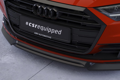 Spoiler pod přední nárazník CSR CUP pro CSL705- Audi A8 (D5) - carbon look lesklý