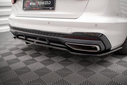 Spoiler zadního nárazníku Audi A4 S-Line B9 Facelift carbon look