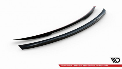 Prodloužení spoileru 3D Mercedes-Benz S AMG-Line W223 černý lesklý plast 