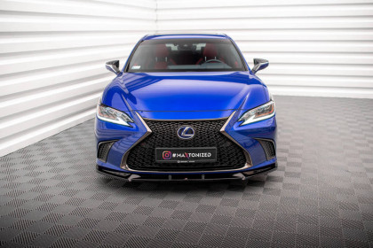 Spojler pod nárazník lipa V.2 Lexus ES F Sport Mk7 carbon look