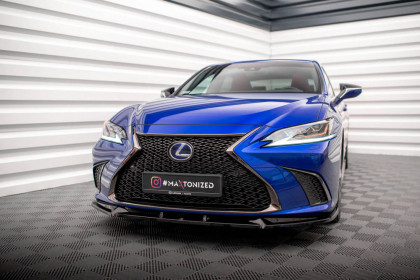Spojler pod nárazník lipa V.2 Lexus ES F Sport Mk7 carbon look