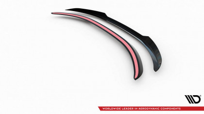 Prodloužení spoileru Lexus ES F Sport Mk7 černý lesklý plast 