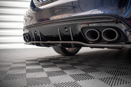 Spoiler zadního nárazníku Mercedes-Benz C AMG C43 sedan W205 Facelift carbon look