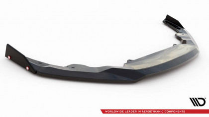 Spojler pod nárazník lipa V.3+flaps Audi R8 Mk2 Facelift černý lesklý plast
