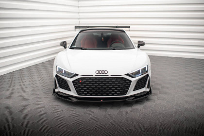 Spojler pod nárazník lipa V.3+flaps Audi R8 Mk2 Facelift carbon look