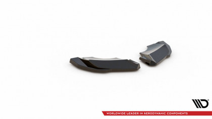 Splittery zadní boční Audi R8 Mk2 Facelift černý lesklý plast