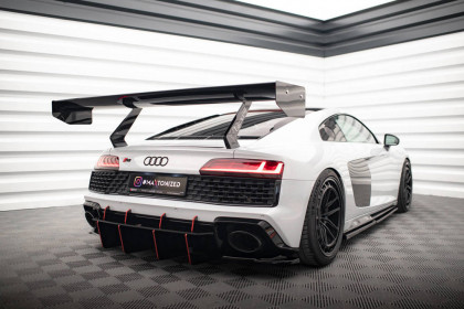 Splittery zadní boční Audi R8 Mk2 Facelift carbon look