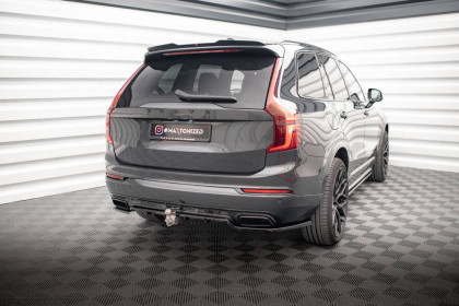 Spoiler zadního nárazníku Volvo XC90 R-Design Mk2 Facelift carbon look