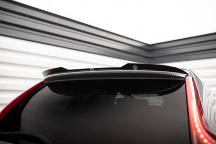 Prodloužení spoileru Volvo XC60 R-Design Mk1 Facelift černý lesklý plast