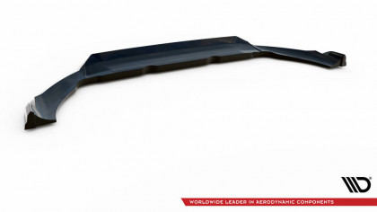 Spojler pod nárazník lipa Volvo XC60 R-Design Mk2 Facelift černý lesklý plast