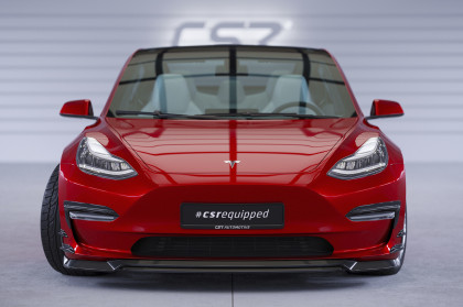 Spoiler pod přední nárazník CSR CUP pro Tesla Model 3 - carbon look lesklý