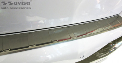 Nerezová ochranná lišta zadního nárazníku pro BMW X7 (G07) M-Paket - titanová