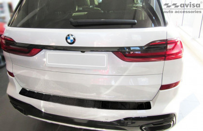 Ochranná lišta zadního nárazníku pro BMW X7 (G07) M-Paket - karbonová
