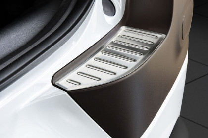 Nerezová ochranná lišta zadního nárazníku pro Citroën C4 Cactus 2014-2018 - stříbrná
