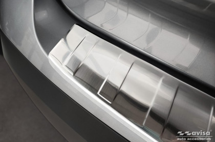 Nerezová ochranná lišta zadního nárazníku pro Citroen C4 III / e-C4 2020- - stříbrná