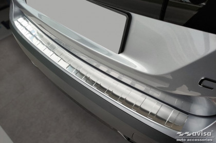 Nerezová ochranná lišta zadního nárazníku pro Citroen C4 III / e-C4 2020- - stříbrná