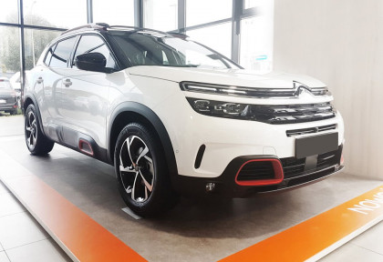 Nerezová ochranná lišta zadního nárazníku pro Citroen C5 Aircross 2018-2020, - stříbrná