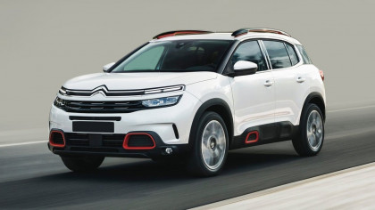 Prahové ochranné nerezové lišty Avisa pro Citroen C5 Aircross 2018-2020,- černé