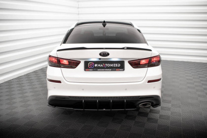 Splittery zadní boční V.2 Kia Optima Mk4 Facelift černý lesklý plast