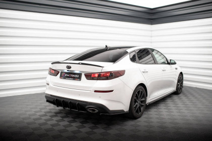 Splittery zadní boční V.2 Kia Optima Mk4 Facelift černý lesklý plast